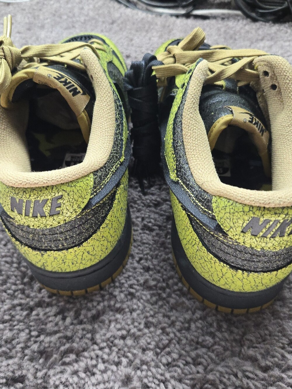 Nike Dunk Low Women 10 Retro QS Halloween Skull HV6103-300 1026 - Picture 8 of 9